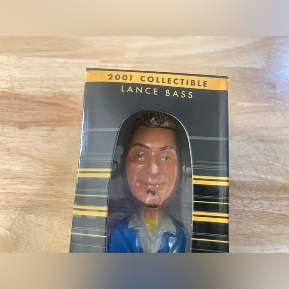 NSync Lance Bass bobble head in original box. Best Buy 2001 exclusive - Picture 2 of 5